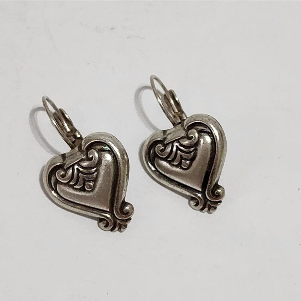 Brighton Blair Heart‎ leverback earrings